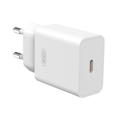 Netlader met Lightning-kabel XO Design L126, 20W, 3A, 1 x USB-C, Wit