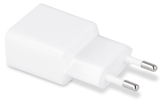 Chargeur secteur avec câble USB-C MaXlife MXTC-01, 10,5W, 2,1A, 1 x USB-A, Blanc