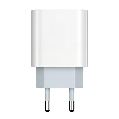 Netlader met USB-C-kabel Prestico F8S, 20W, 3A, 1 x USB-C, Wit
