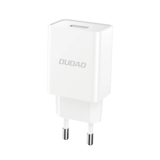 Netwerkoplader met USB-C Kabel Dudao A4EU, 10W, 2.1A, 1 x USB-A, Wit