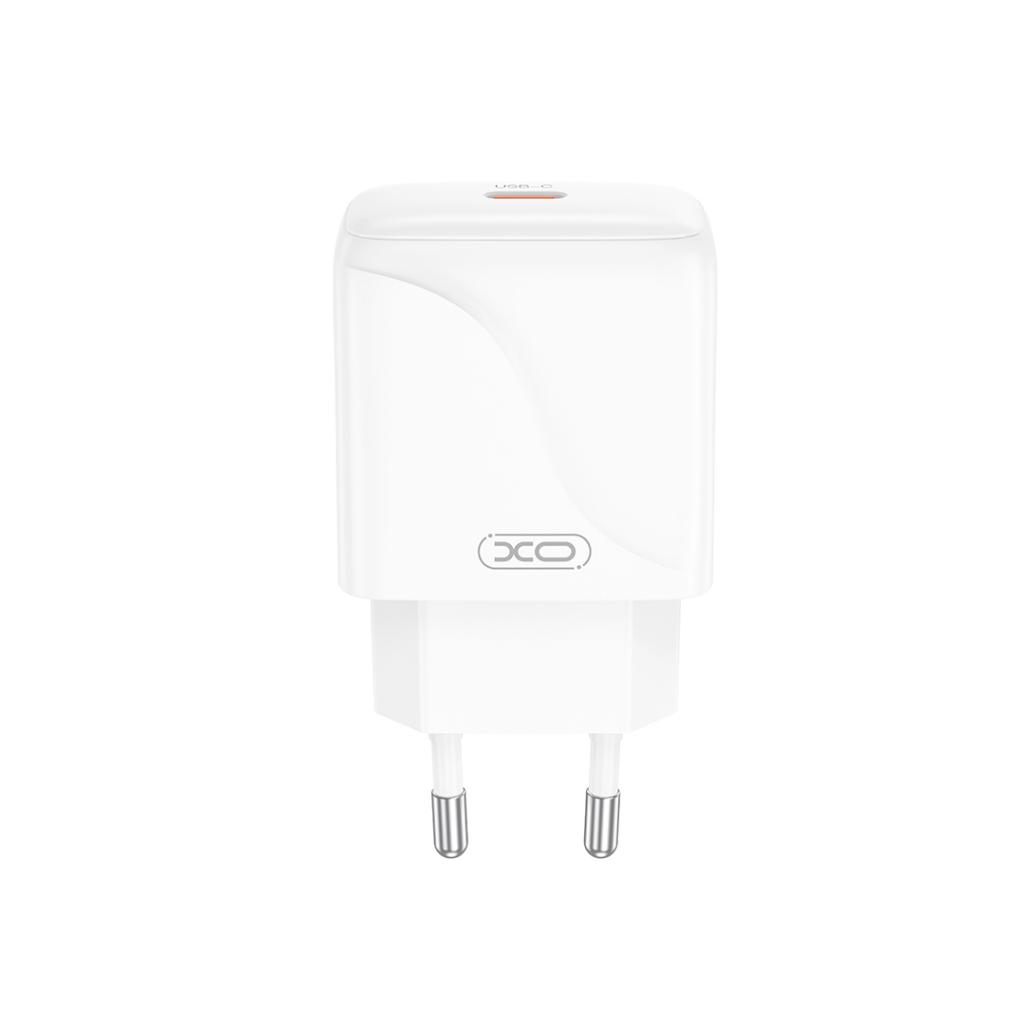 Netwerkoplader met USB-C Kabel XO Design L141, 20W, 3A, 1 x USB-C, Wit