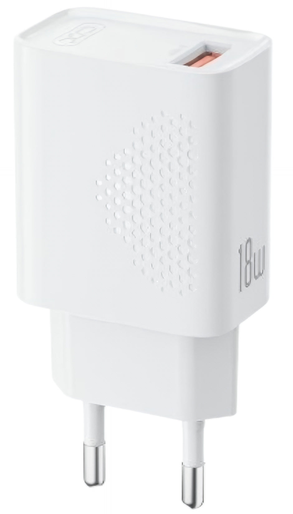 Netwerkoplader met microUSB-kabel XO Design L159, 18W, 3A, 1 x USB-A, Wit
