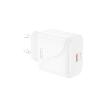 Netwerkoplader met USB-C Kabel XO Design L141, 20W, 3A, 1 x USB-C, Wit