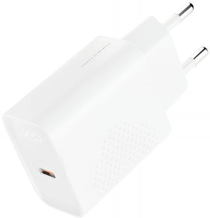 Netwerkoplader met USB-C Kabel XO Design L162, 30W, 3A, 1 x USB-C, Wit