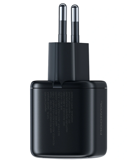 Netlader met USB-C-kabel Joyroom JR-TG7, 33W, 3A, 1 x USB-A - 1 x USB-C, Zwart