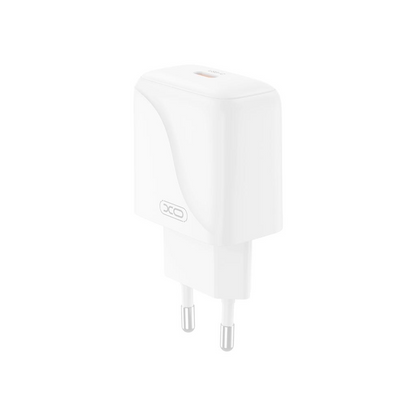 Netwerkoplader met USB-C Kabel XO Design L141, 20W, 3A, 1 x USB-C, Wit