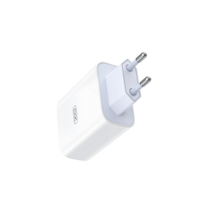 Netwerkoplader met USB-C Kabel XO Design L164, 30W, 1 x USB-A, Wit