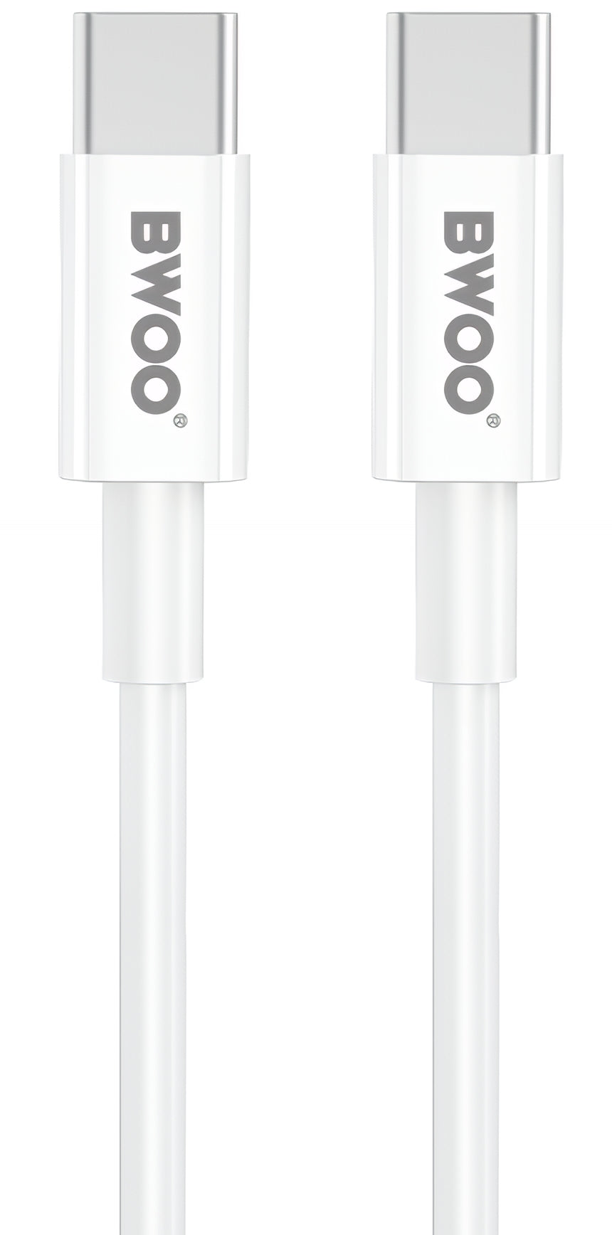 Netwerkoplader met USB-C Kabel BWOO CDA159, 20W, 3A, 1 x USB-C, Wit
