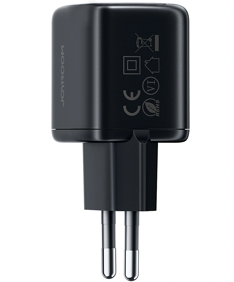 Netlader met USB-C-kabel Joyroom JR-TG7, 33W, 3A, 1 x USB-A - 1 x USB-C, Zwart