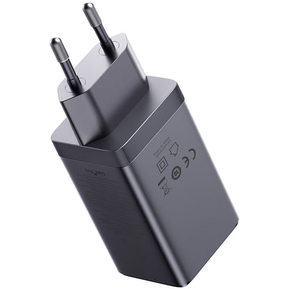 Baseus GaN5 Ultra USB-C kabel netwerkoplader met USB-C kabel, 65W, 3.25A, 1 x USB-A - 2 x USB-C, grijs P10110812827-Z1