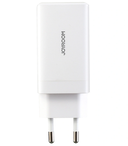 Netwerkoplader met USB-C Kabel Joyroom JR-TG10, 65W, 3.25A, 1 x USB-A - 2 x USB-C, Wit