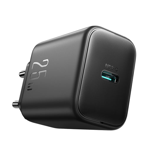 Netwerkoplader met USB-C Kabel Joyroom JR-TCF23, 25W, 3A, 1 x USB-C, Zwart