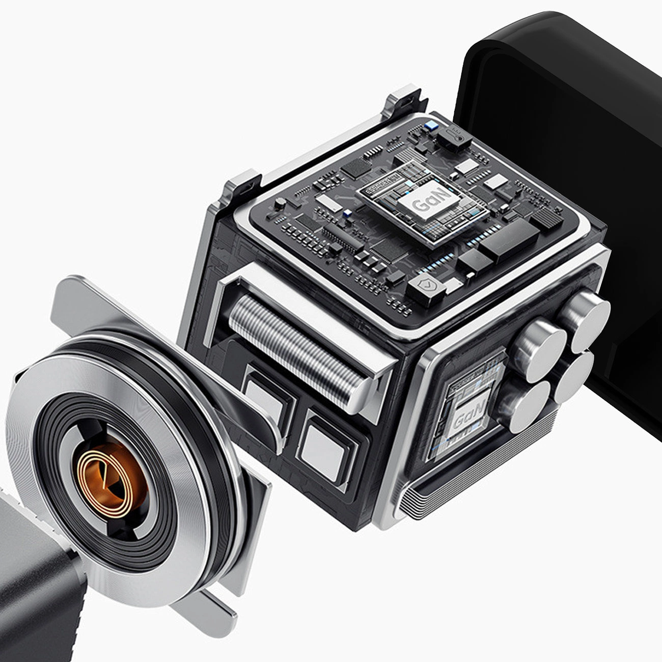 Netwerkoplader met USB-C Kabel Dudao A67EU, 67W, 3.35A, 1 x USB-A - 1 x USB-C, Zwart