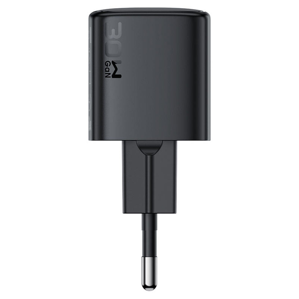 Netzteil mit Lightning-Kabel Acefast A118, 30W, 3A, 1 x USB-C, Schwarz