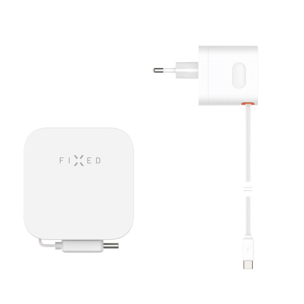 Netwerkoplader met USB-C kabel Fixed, 65W, 3.25A, 1 x USB-C, Zwart
