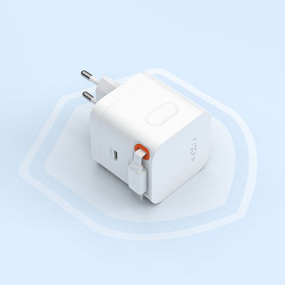 Netwerkoplader met USB-C kabel Fixed, 65W, 3.25A, 1 x USB-C, Zwart