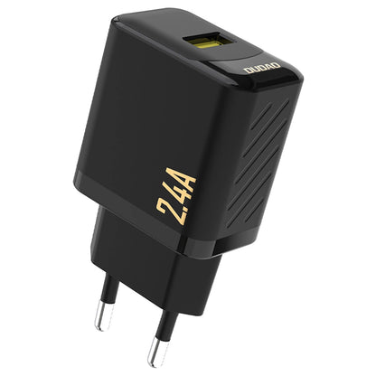 Dudao A23 Netzladegerät, 12W, 2,4A, 1 x USB-A, Schwarz