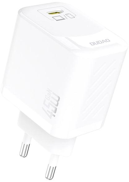 Dudao A28 Netwerkoplader, 45W, 3A, 1 x USB-C, Wit