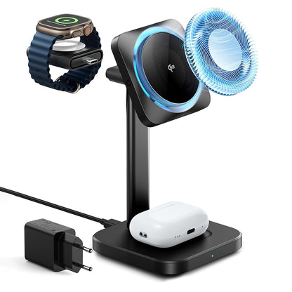 Draadloze Netwerkoplader ESR CryoBoost 3in1, 25W, 1.67A, Zwart