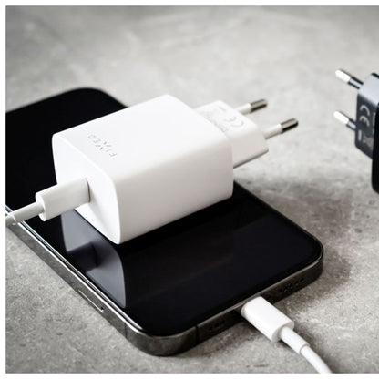 Vaste Netwerkoplader Fixed, 20W, 3A, 1 x USB-C, Wit