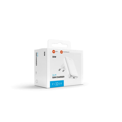 Netwerkoplader Fixed, 30W, 3A, 1 x USB-C, Wit