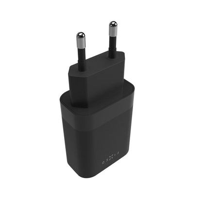Netzladegerät Fixed, 35W, 3A, 2 x USB-C, Schwarz