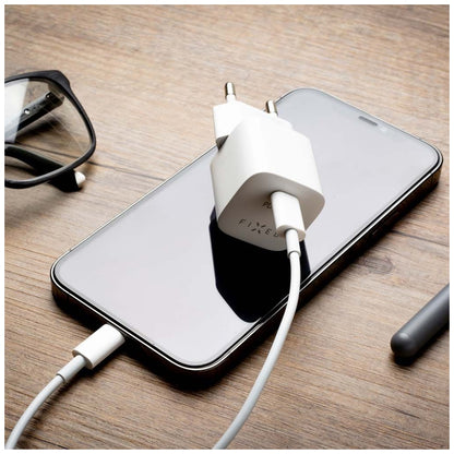 Chargeur Réseau Fixed Mini, 30W, 3A, 1 x USB-C, Blanc