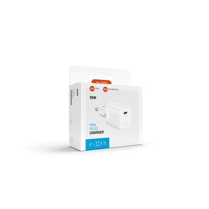 Chargeur Réseau Fixed Mini, 30W, 3A, 1 x USB-C, Blanc