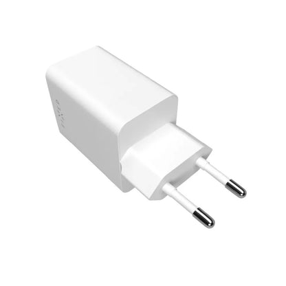Netwerkoplader Fixed Mini, 45W, 3A, 1 x USB-A - 1 x USB-C, Wit