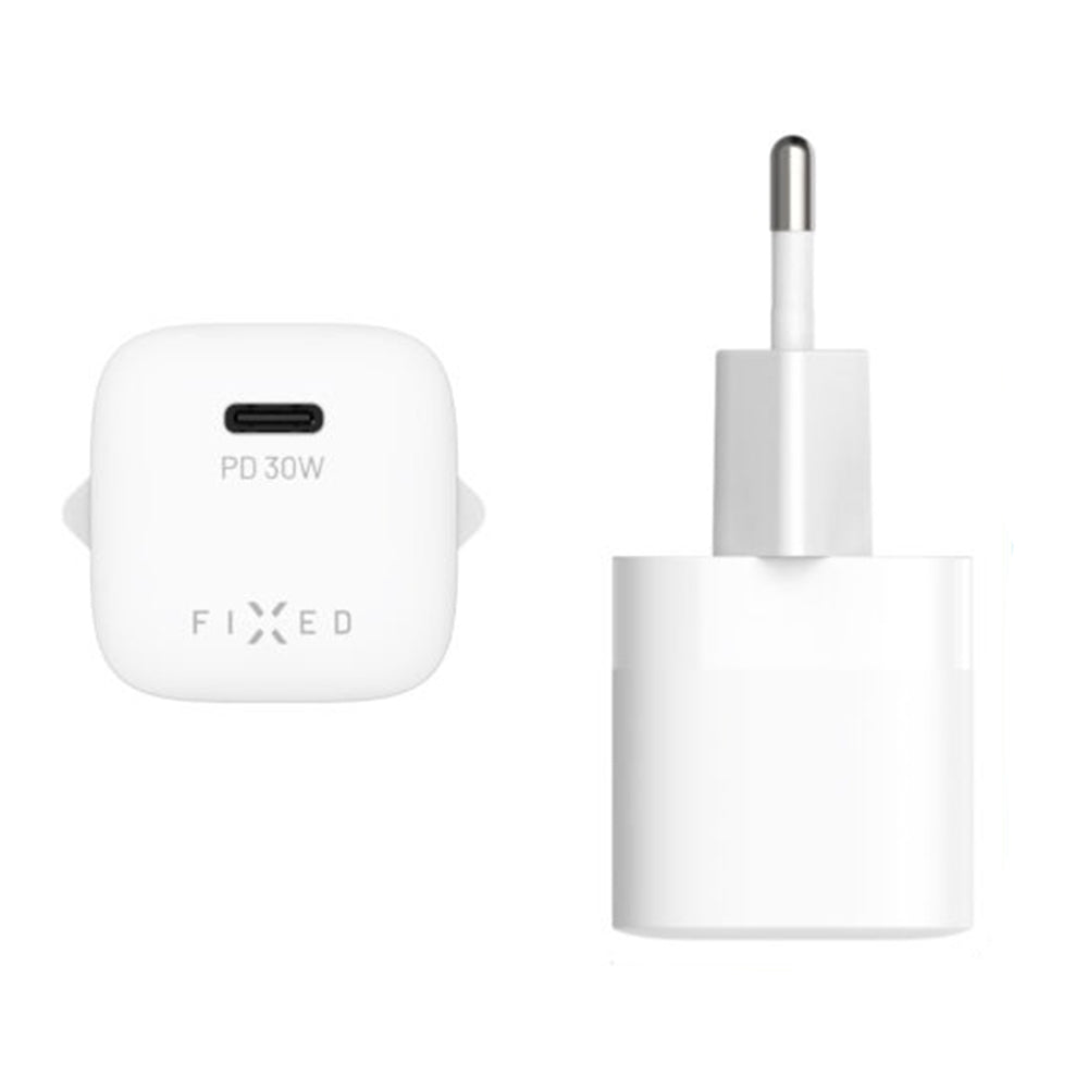 Chargeur Réseau Fixed Mini2, 30W, 3A, 1 x USB-C, Blanc