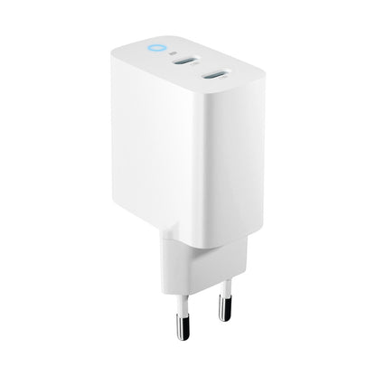 Forever Netwerkoplader TC-06-40CC, 40W, 3A, 2 x USB-C, Wit 