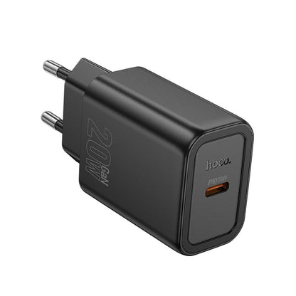 Netwerkoplader HOCO N60, 20W, 3A, 1 x USB-C, Zwart