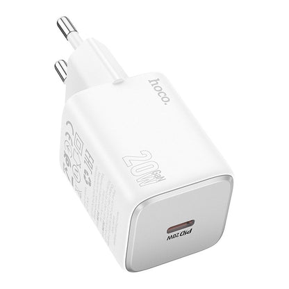Netwerkoplader HOCO N40, 20W, 3A, 1 x USB-C, Wit