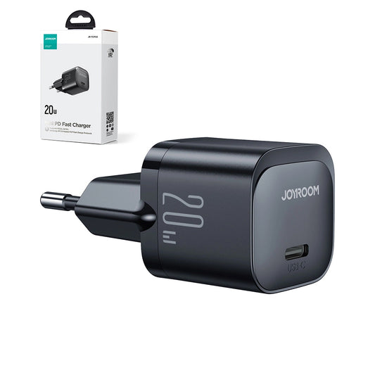 Joyroom JR-TCF02 Netwerkoplader, 20W, 3A, 1 x USB-C, Zwart