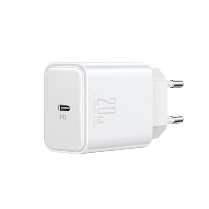 Chargeur réseau Joyroom JR-TCF06, 20W, 3A, 1 x USB-C, blanc 