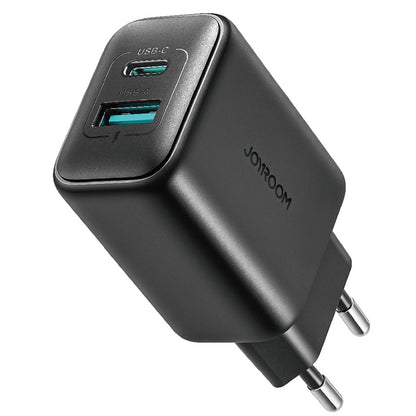 Netwerkoplader Joyroom JR-TCF13, 25W, 3A, 1 x USB-A - 1 x USB-C, Zwart