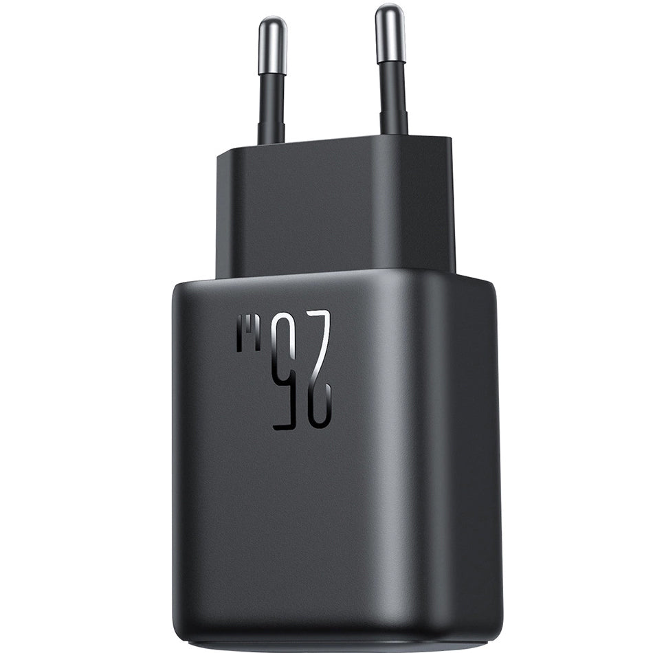 Netwerkoplader Joyroom JR-TCF13, 25W, 3A, 1 x USB-A - 1 x USB-C, Zwart