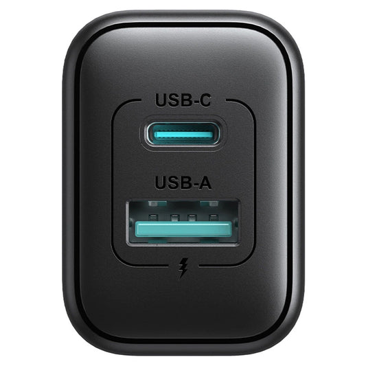 Netwerkoplader Joyroom JR-TCF13, 25W, 3A, 1 x USB-A - 1 x USB-C, Zwart