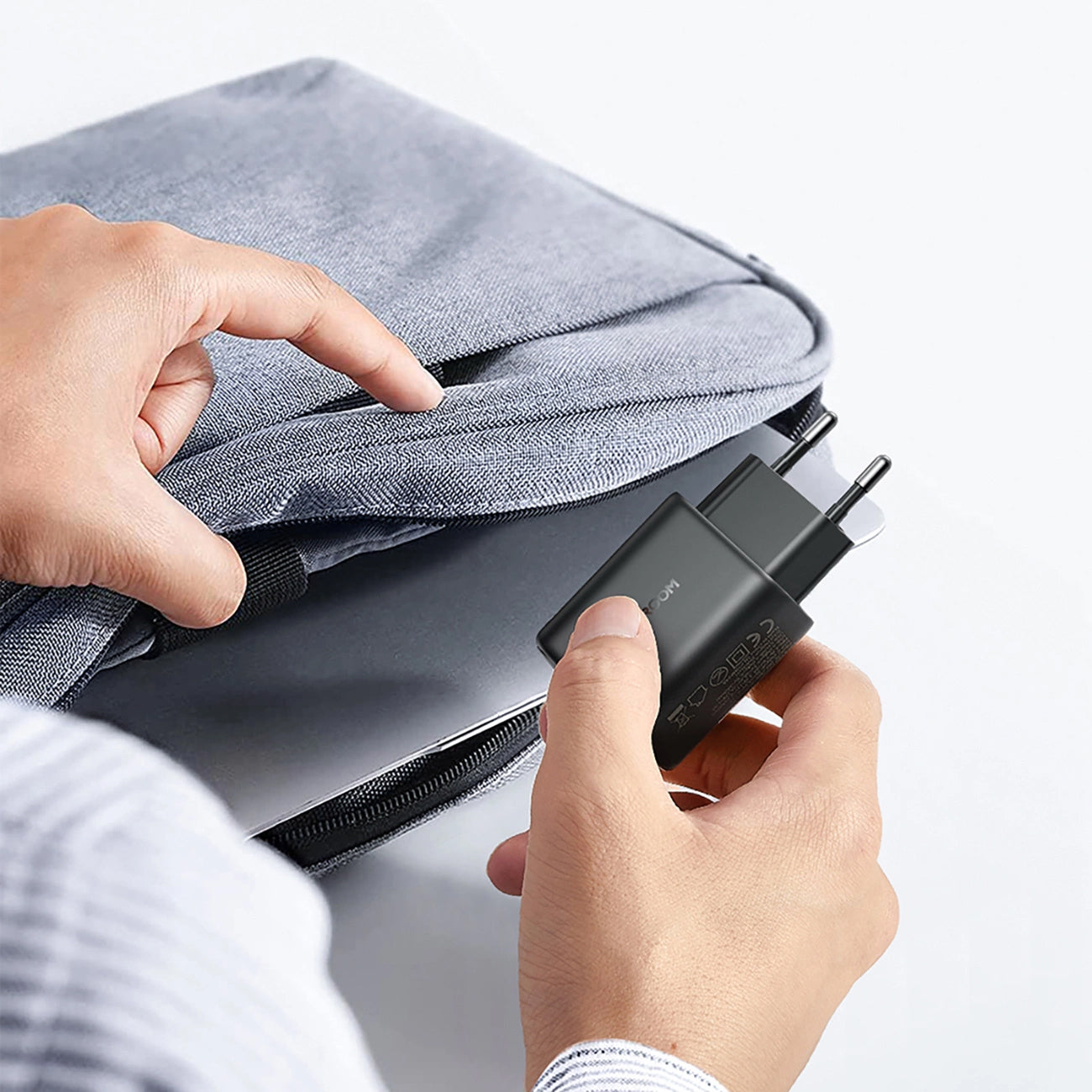 Joyroom JR-TCF23 Network Charger, 25W, 3A, 1 x USB-C, Black