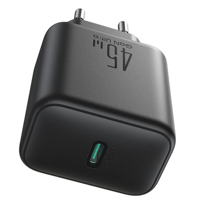 Joyroom JR-TCG13 Network Charger, 45W, 3A, 1 x USB-C, Black