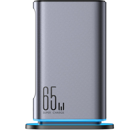 Oplaadstation Joyroom JR-TCM02, 65W, 3.25A, 2 x USB-A - 4 x USB-C, Gri