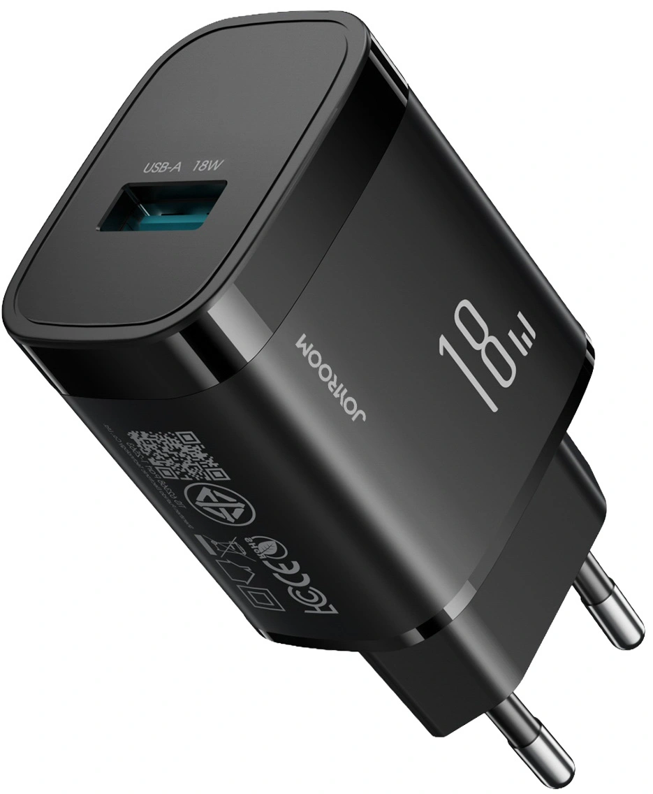 Joyroom JR-TF4 Netlader, 18W, 3A, 1 x USB-A, Zwart
