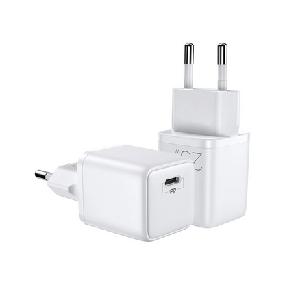 Chargeur Réseau Joyroom L-P251, 25W, 3A, 1 x USB-C, Blanc