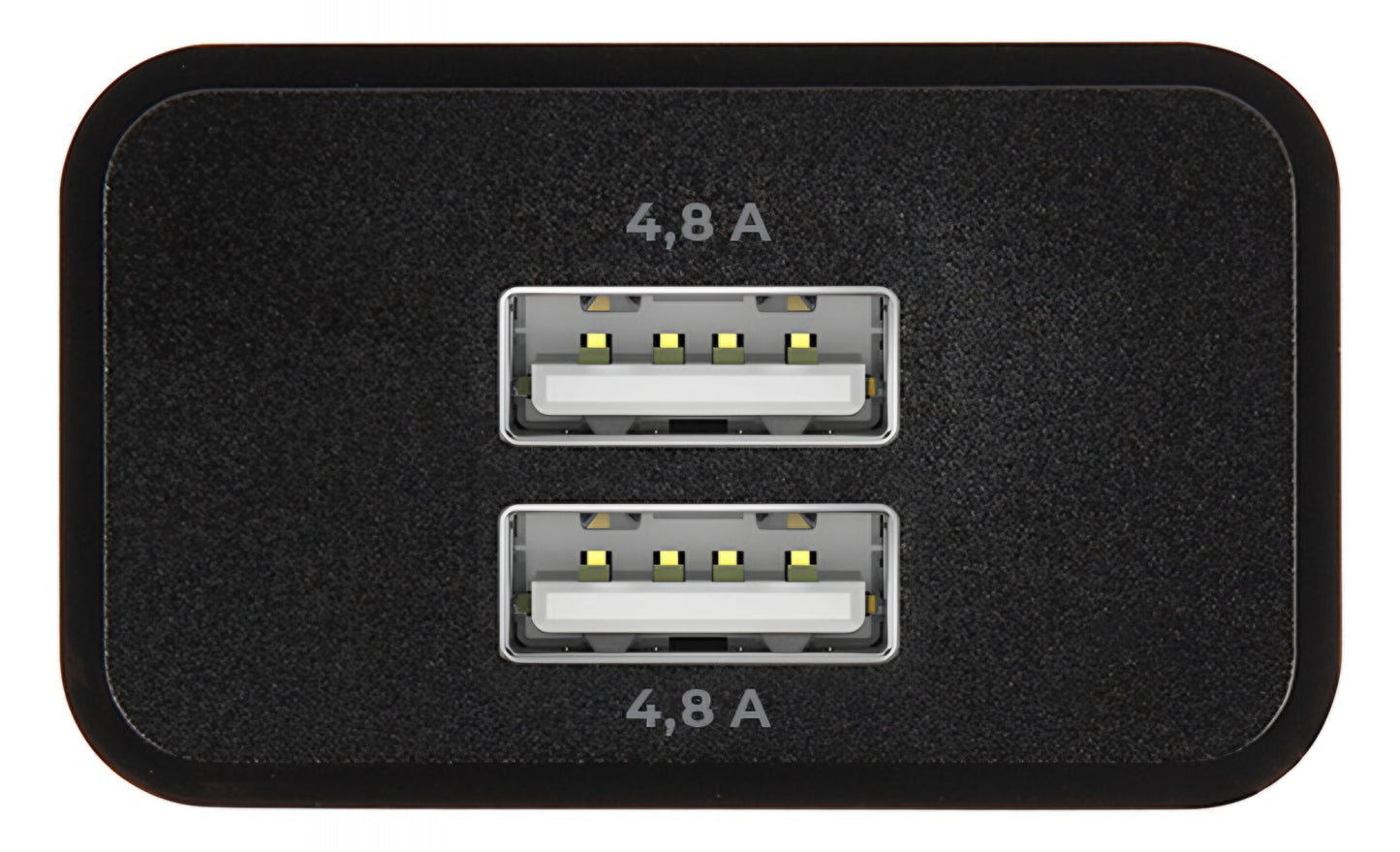 Netzladegerät MaXlife MXTC-12, 24W, 2.4A, 2 x USB-A, Schwarz