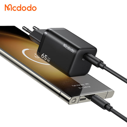 McDodo CH-0850 Ultimate Mini Netvoeding, 65W, 3.25A, 1 x USB-C, Zwart