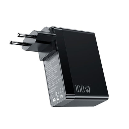 Chargeur Réseau McDodo CH-8101 Pro Nuc AR Power Travel, 100W, 5A, 1 x USB-A - 2 x USB-C, Noir