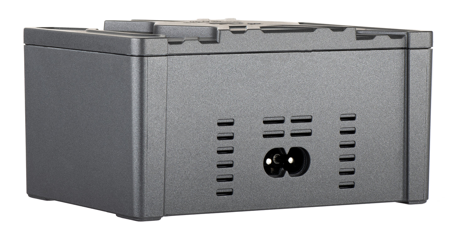 Ladestation Mechanic V-Power Max mit Display, 115W, 3A, 4 x USB-A - 4 x USB-C, Schwarz