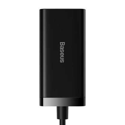 Baseus GaN3 Pro Oplaadstation, 100W, 5A, 2 x USB-A - 2 x USB-C, Zwart CCGP000101