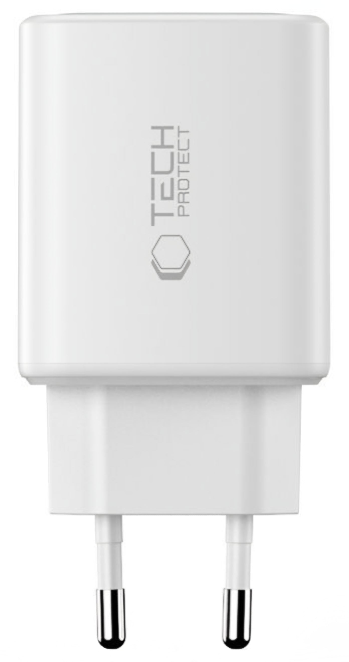 Chargeur Réseau Tech-Protect NCA65W, 65W, 3A, 1 x USB-A - 2 x USB-C, Blanc
