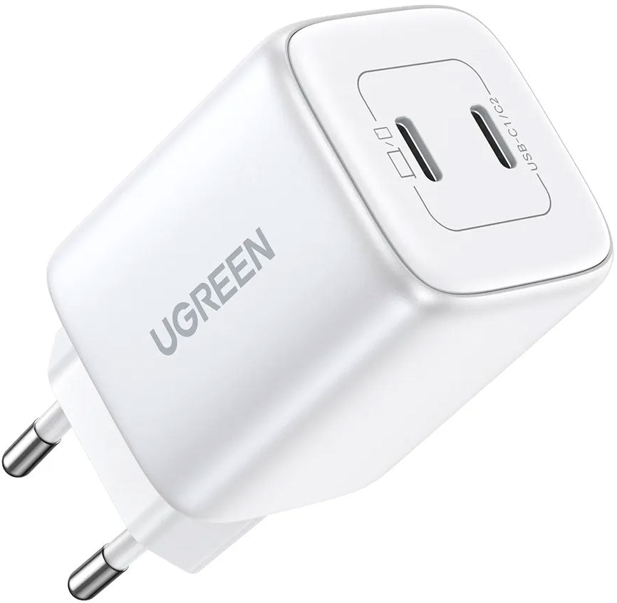 Netzladegerät UGREEN CD294, 45W, 3A, 2 x USB-C, Weiß